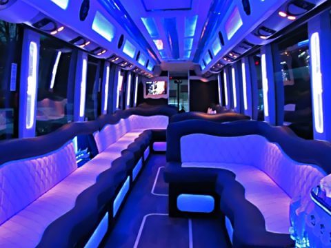 Huge party buses